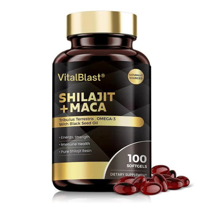 Cold Mount Shilajit + Maca 100 Capsulas