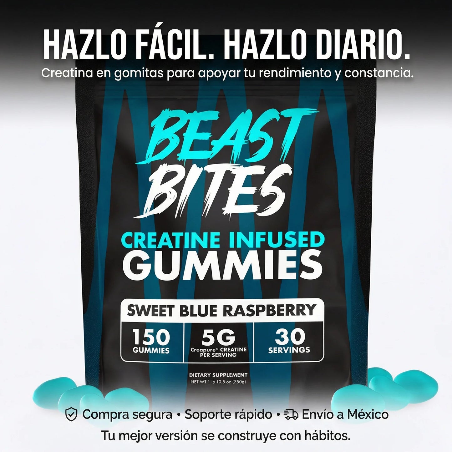 Creatina Gomitas Beast Bites