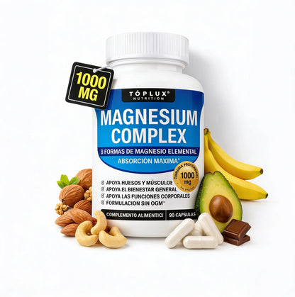 Suplemento Magnesio Complex Toplux 90 cp